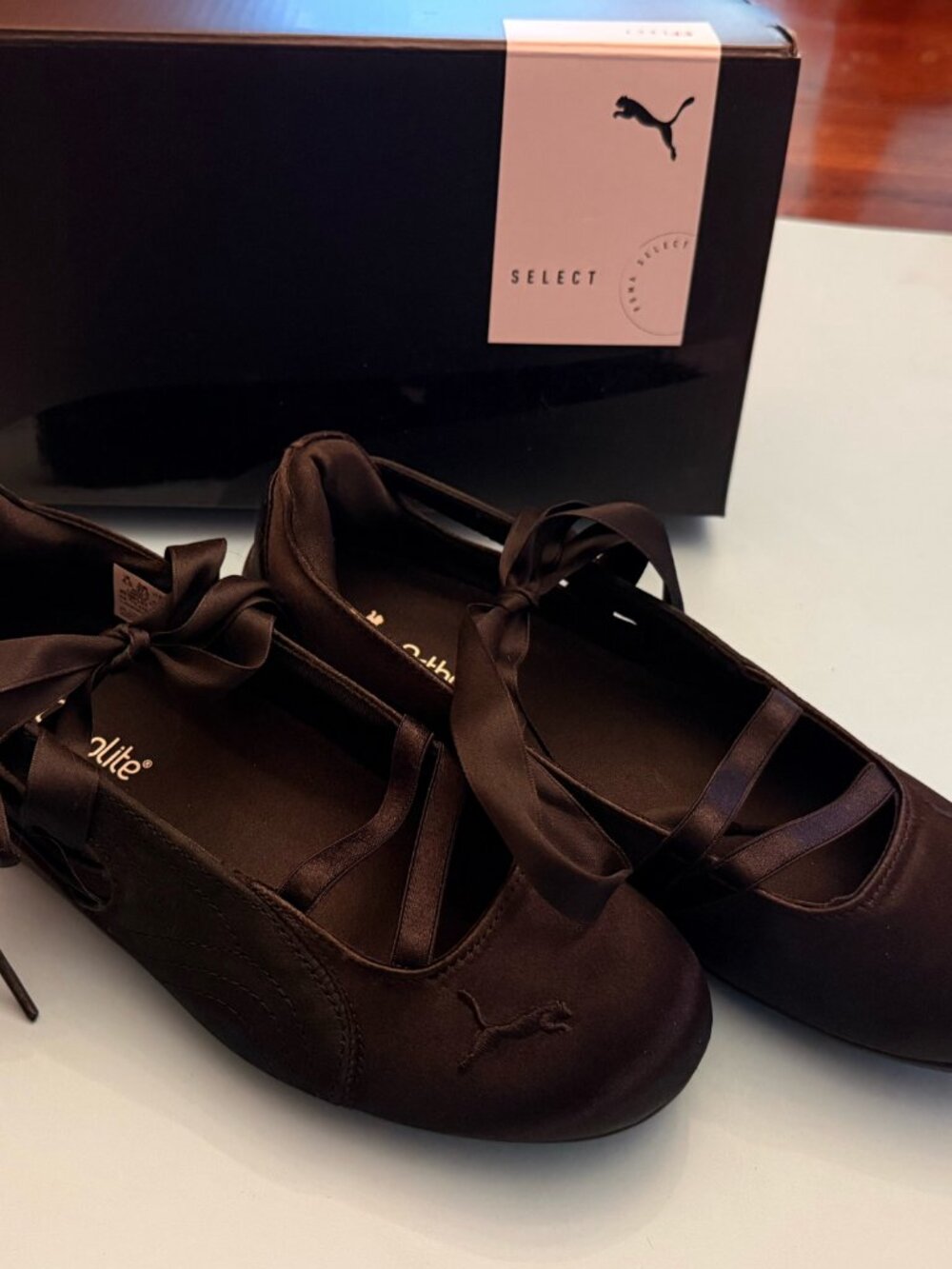 Worn Once PUMA Speedcat Ballet Etoile Black Sneakerina Women’s 7